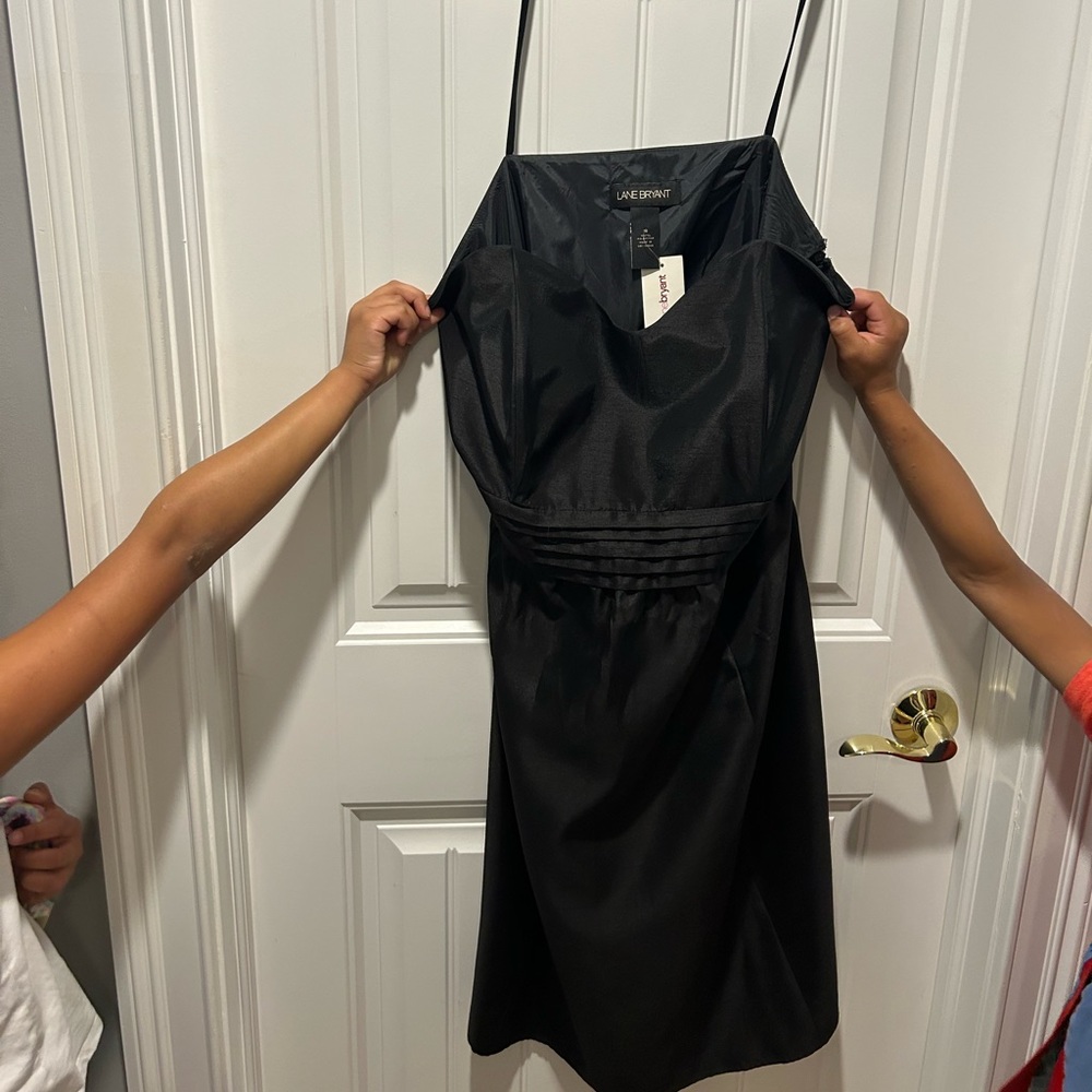 Lane Bryant strapless dress, size 16.